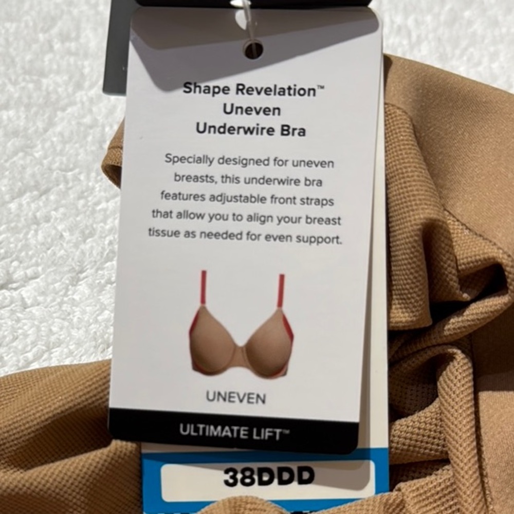 Wacoal Shape Revelation Style # 855487 Bra Size 38DDD, NWT - Picture 9 of 10